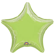 Anagram 19 inch STAR - METALLIC LIME GREEN Foil Balloon 07128-02-A-U