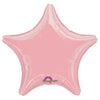 Anagram 19 inch STAR - METALLIC PEARL PASTEL PINK Foil Balloon 06902-02-A-U