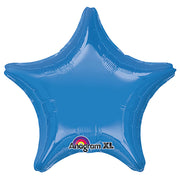 Anagram 19 inch STAR - PERIWINKLE Foil Balloon 22479-02-A-U