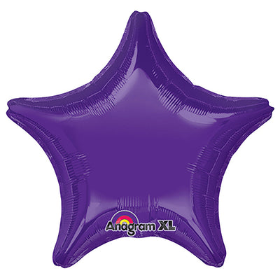 Anagram 19 inch STAR - QUARTZ PURPLE Foil Balloon 22480-02-A-U