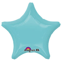 Anagram 19 inch STAR - ROBINS EGG BLUE Foil Balloon 23024-02-A-U