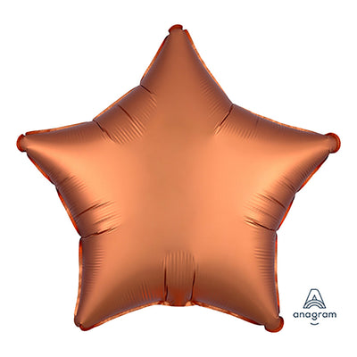 Anagram 19 inch STAR - SATIN LUXE AMBER Foil Balloon 38582-02-A-U