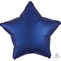 Anagram 19 inch STAR - SATIN LUXE NAVY Foil Balloon 39962-02-A-U
