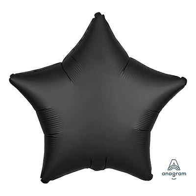 Anagram 19 inch STAR - SATIN LUXE ONYX Foil Balloon 38036-02-A-U