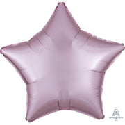 Anagram 19 inch STAR - SATIN LUXE PASTEL PINK Foil Balloon 39909-02-A-U