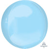 Anagram 21 inch JUMBO ORBZ - PASTEL BLUE (3 PK) Foil Balloon 40797-99-A-U