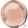 Anagram 21 inch JUMBO ORBZ - ROSE GOLD (3 PK) Foil Balloon 39474-99-A-U