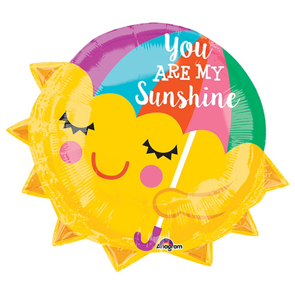 Anagram 21" YOU ARE MY SUNSHINE Foil Balloon