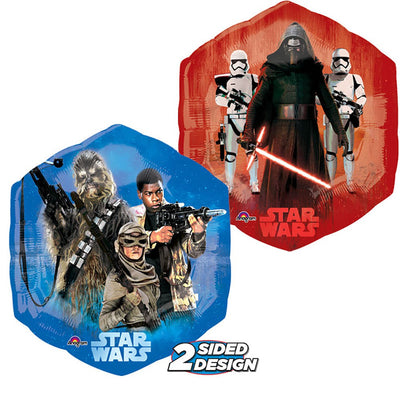 Anagram 23 inch STAR WARS THE FORCE AWAKENS SUPERSHAPE Foil Balloon 31624-01-A-P