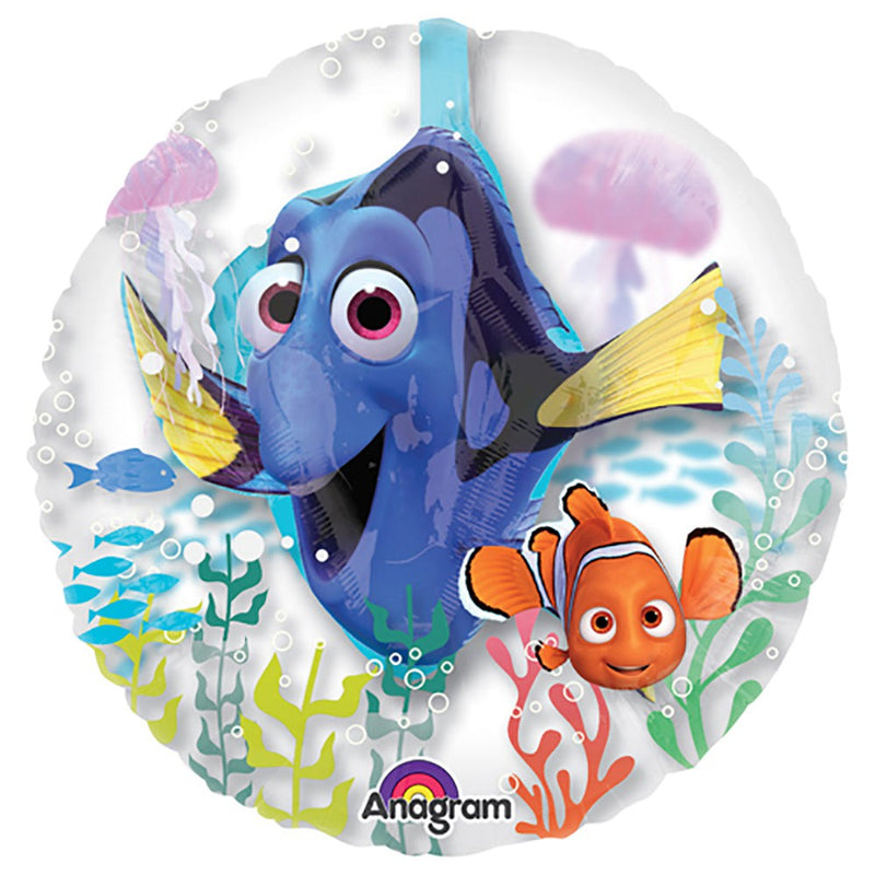 24 in Anagram Finding Dory Insiders Plastic Balloon - 32312