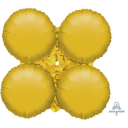 Anagram 24 inch MAGICARCH LARGE - METALLIC GOLD Foil Balloon 04799-02-A-U