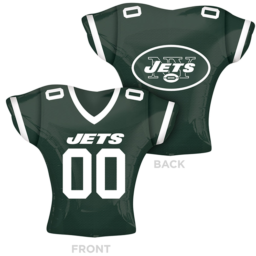 Anagram 24 inch NFL NEW YORK JETS FOOTBALL JERSEY Foil Balloon 26182-01-A-P