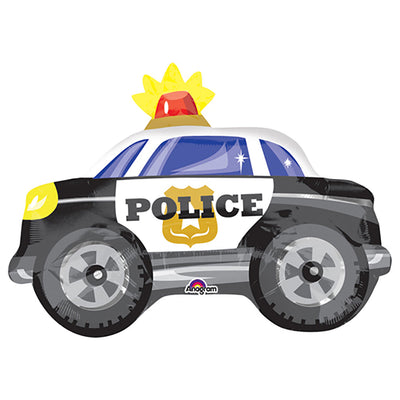 Anagram 24 inch POLICE CAR Foil Balloon 33673-01-A-P