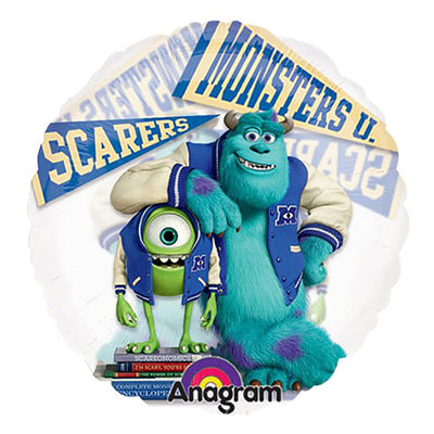 Anagram 26 inch SEE-THRU MONSTERS UNIVERSITY Foil Balloon 27576-01-A-P