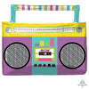 Anagram 27 inch AWESOME PARTY BOOM BOX Foil Balloon 39712-01-A-P