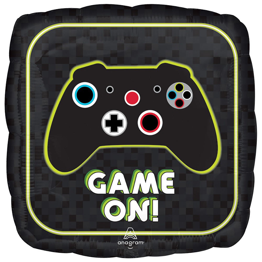 Anagram 28 inch GAME ON Foil Balloon 43336-01-A-P
