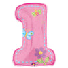 Anagram 28 inch HAPPY 1ST BIRTHDAY GIRL HUGS AND STITCHES Foil Balloon A111000-01-A-P