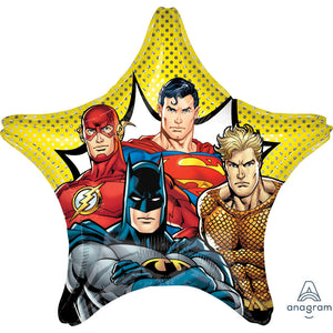 Anagram 28 inch JUSTICE LEAGUE Foil Balloon 40720-01-A-P