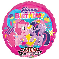 Anagram 28 inch MY LITTLE PONY HAPPY BIRTHDAY SING-A-TUNE Foil Balloon 31656-01-A-P