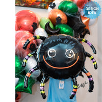 Anagram 28 inch SMILEY SPIDER Foil Balloon 44816-01-A-P