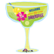 Anagram 28 inch WELCOME TO PARADISE Foil Balloon 28948-01-A-P