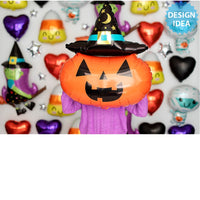 Anagram 28 inch WITCHY PUMPKIN Foil Balloon 41947-01-A-P