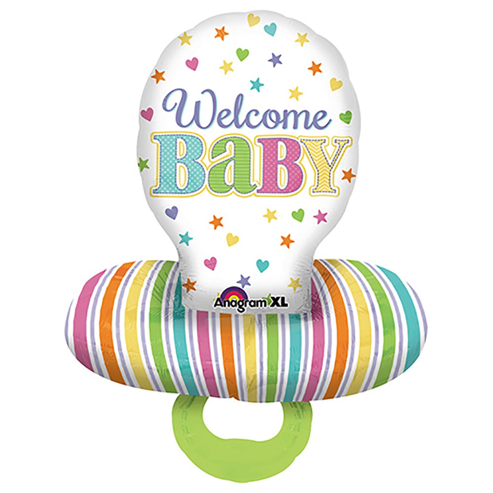 Anagram 29 inch BABY PACIFIER Foil Balloon 30952-01-A-P