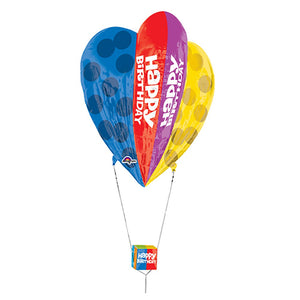 Anagram 30 inch BIRTHDAY WITH GIFT BOX Foil Balloon 33573-99-A-U