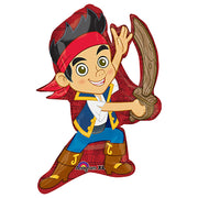 Anagram 31 inch JAKE AND THE NEVER LAND PIRATES POSE SUPERSHAPE Foil Balloon 25676-01-A-P