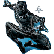 Anagram 32 inch BLACK PANTHER Foil Balloon 38953-01-A-P