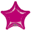 Anagram 32 inch STAR - FUCHSIA Foil Balloon 16211-99-A-U