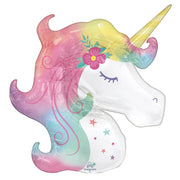 Anagram 33 inch ENCHANTED UNICORN Foil Balloon 42893-01-A-P