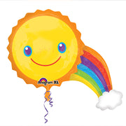 Anagram 33 inch SMILE RAINBOW Foil Balloon