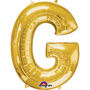 Anagram 34 inch LETTER G - ANAGRAM - GOLD Foil Balloon 32959-01-A-P