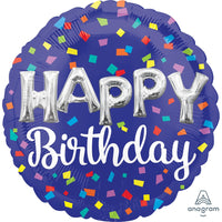 Anagram 35 inch HAPPY BIRTHDAY BALLOON LETTERS Foil Balloon 41796-01-A-P