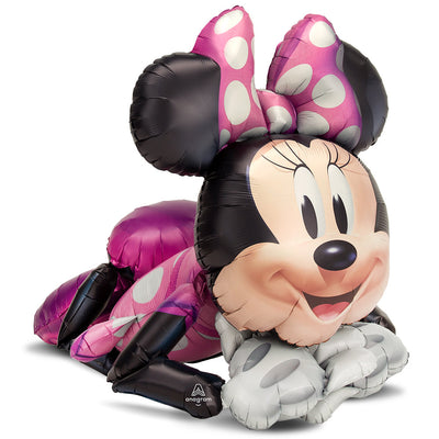 Anagram 35 inch MINNIE MOUSE AIRWALKERS (AIR-FILL ONLY) Foil Balloon 42024-01-A-P