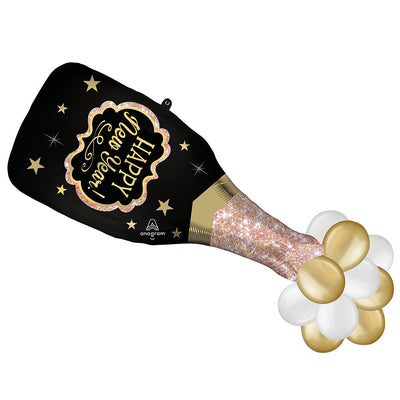 Anagram 47 inch NEW YEAR BUBBLY Foil Balloon 44935-01-A-P