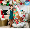 Anagram 51 inch GINGERBREAD HOUSE AIRLOONZ Foil Balloon 44914-11-A-P