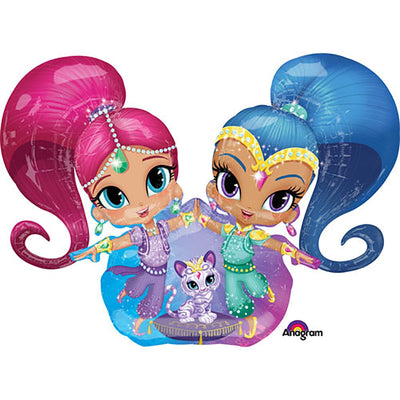 Anagram 53 inch SHIMMER AND SHINE AIRWALKERS Foil Balloon 34082-01-A-P