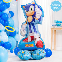 Anagram 53 inch SONIC THE HEDGEHOG 2 AIRLOONZ Foil Balloon 44679-11-A-P