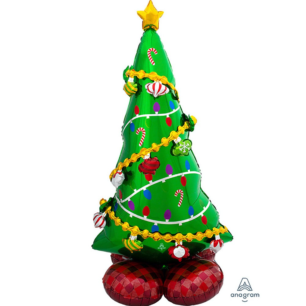 Anagram 59 inch CHRISTMAS TREE AIRLOONZ Foil Balloon 83117-11-A-P