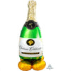 Anagram 60 inch BUBBLY WINE BOTTLE AIRLOONZ Foil Balloon 83120-11-A-P