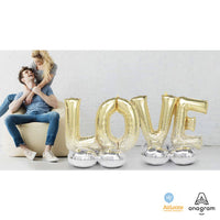 Anagram 66 inch LOVE DELUXE AIRLOONZ Foil Balloon 44489-11-A-P