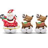 Anagram 99 inch SANTA AND REINDEER AIRLOONZ Foil Balloon 44705-11-A-P