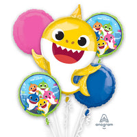 Anagram BABY SHARK BOUQUET Balloon Bouquet 40762-01-A-P