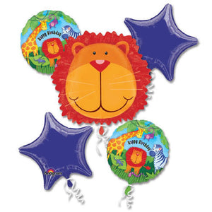 Anagram JUNGLE ANIMALS BIRTHDAY BOUQUET Balloon Bouquet 22279-01-A-P