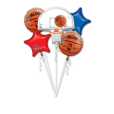 Anagram NBA BASKETBALL BOUQUET Balloon Bouquet 31651-01-A-P