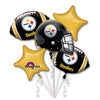 Anagram PITTSBURGH STEELERS BOUQUET Balloon Bouquet 31409-01-A-P