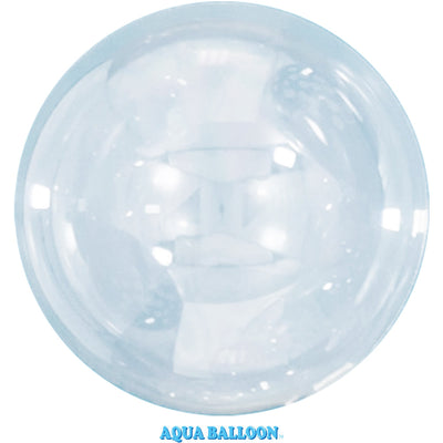 Aqua Balloons AQUA BALLOONS (CLEAR) - MEDIUM (AIR-FILL ONLY) Plastic Balloon 12035-Q