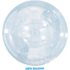 AQUA BALLOONS (CLEAR) - LARGE 24" - LA Balloons